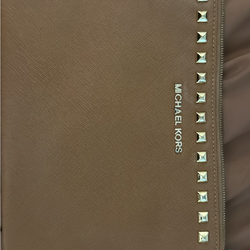 Michael Kors Brown Studded Men's Bag